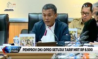 Pemprov DKI-DPRD Setujui Tarif MRT Rp 8.500 per Orang