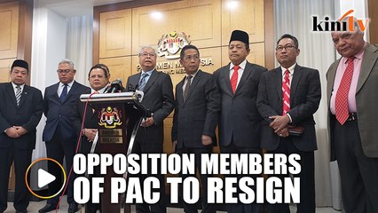Opposition members of PAC to resign