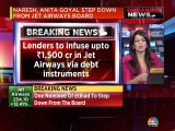 Naresh Goyal, wife Anita Goyal to step down from Jet Airways board