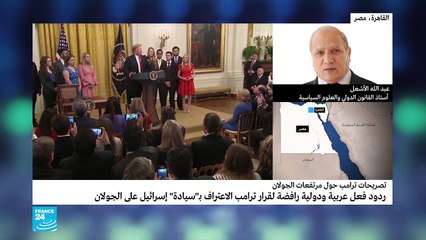 20190322- مداخلة عبد الله الأشعل حول الجولان