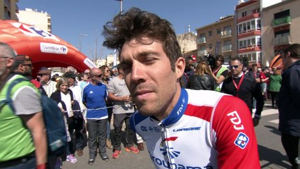 Thibaut Pinot - interview au départ - 1e 2tape - Tour de Catalogne 2019