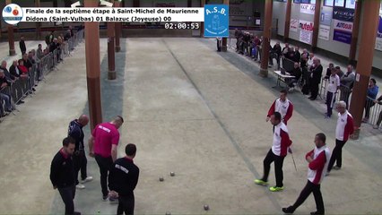 Finale, huitième étape du Super 16 masculin, Saint-Michel de Maurienne 2019
