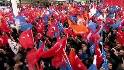 Cumhurbaşkanı Erdoğan Ağrı mitingine katıldı