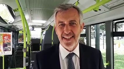 Grand Annecy : Christophe Babé, directeur de la Sibra, présente le nouveau réseau de bus Rythmo