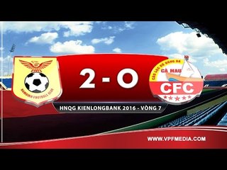 NAM ĐỊNH 2-0 CÀ MAU | HIGHLIGHTS