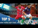 TOP 5 BÀN THẮNG ĐẸP VÒNG 18 TOYOTA V.LEAGUE 1 - 2016