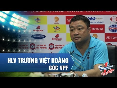 HỌP BÁO SAU TRẬN: HẢI PHÒNG VS QNK QUẢNG NAM - V.LEAGUE 2016