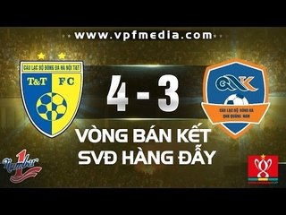 HÀ NỘI T&T 4-3 QNK QUẢNG NAM | HIGHLIGHTS