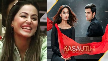 Hina Khan celebrates her win at the Indian Telly Awards in Kasautii Zindagii Kay 2 set | FilmiBeat