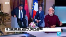 Le président chinois Xi Jinping reçu en France avec les honneurs