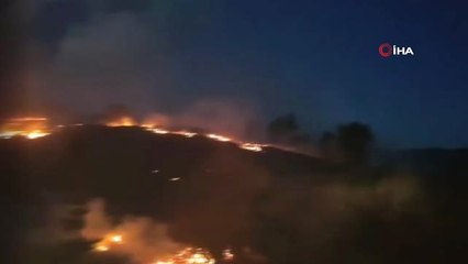 Fırtınada Elektrik Tellerine Devrilen Ağaçlar Yangına Neden Oldu