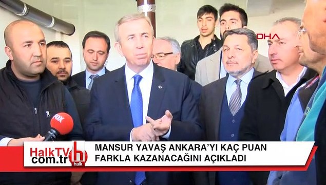 Mansur Yavaş seçimi kaç puan farkla kazanacağını açıkladı