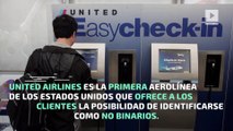 United Airlines permitirá identificarse con género no binario