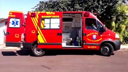 Homem fica ferido ao cair de telhado no Bairro Guarujá