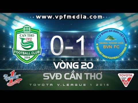 XSKT CẦN THƠ 0-1 SANNA KHÁNH HÒA BVN | HIGHLIGHTS