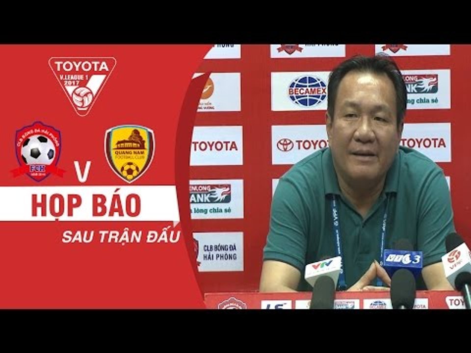 HỌP BÁO SAU TRẬN | HLV HOÀNG VĂN PHÚC THỪA NHẬN PHONG ĐỘ KHÔNG TỐT CỦA HÀNG PHÒNG NGỰ