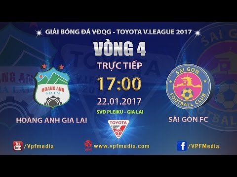 FULL | HOÀNG ANH GIA LAI vs SÀI GÒN (1-1) | VÒNG 4 V LEAGUE 2017