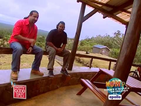 Rocky & Mayur enjoy Mauritian cuisine