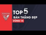 TOP 5 BÀN THẮNG ĐẸP NHẤT VÒNG 14 V.LEAGUE 2017