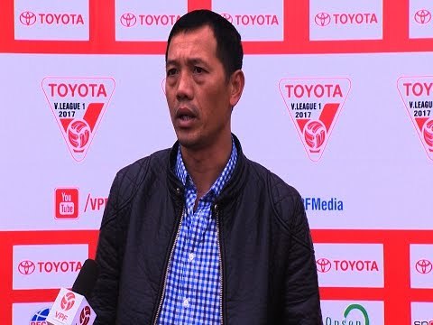 PHỎNG VẤN TRƯỚC TRẬN | HLV NGUYỄN ĐỨC THẮNG TỰ TIN GIÀNH CHIẾN THẮNG TRƯỚC S.KHÁNH HÒA BVN
