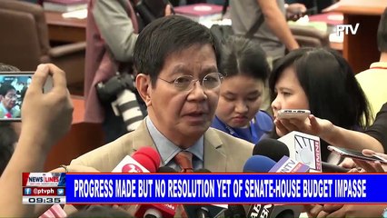 Progress made but no resolution yet of Senate-House budget impasse
