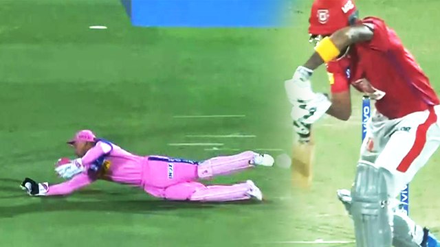 IPL 2019 KXIP vs RR: KL Rahul departs cheaply, Jos Butler takes sensational catch| वनइंडिया हिंदी