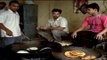 Savouring poori chana in Hoshiarpur