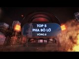 TOP 5 PHA BỎ LỠ ĐÁNG TIẾC VÒNG 8 TOYOTA V. LEAGUE 2017
