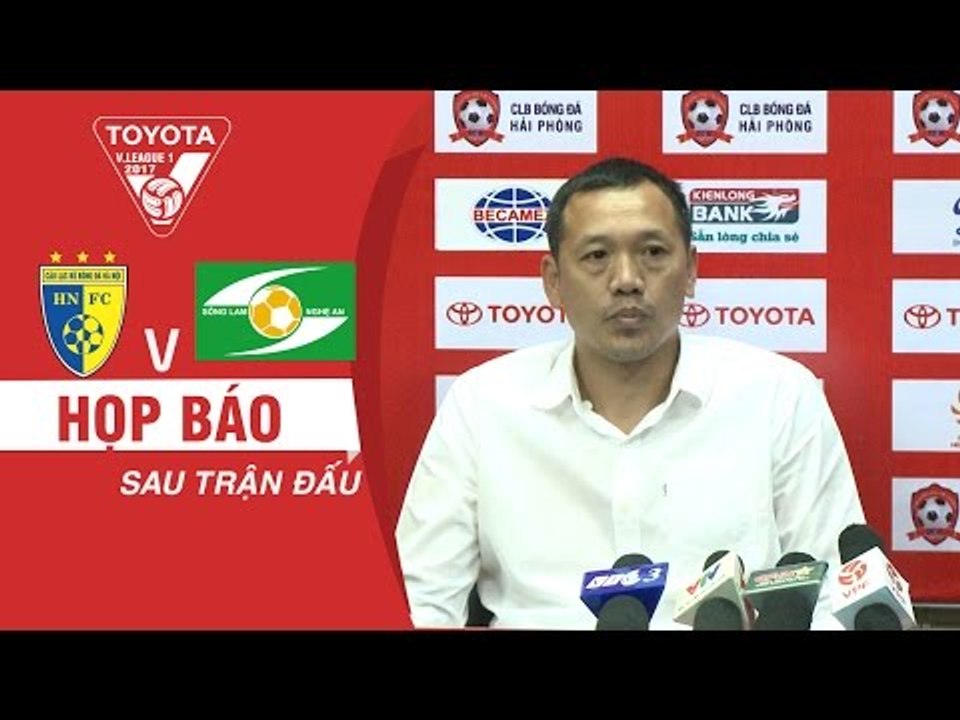 HỌP BÁO SAU TRẬN | HLV NGUYỄN ĐỨC THẮNG TIẾC NUỐI KHI SLNA ĐÁNH RƠI ĐIỂM SỐ Ở NHỮNG PHÚT BÙ GIỜ