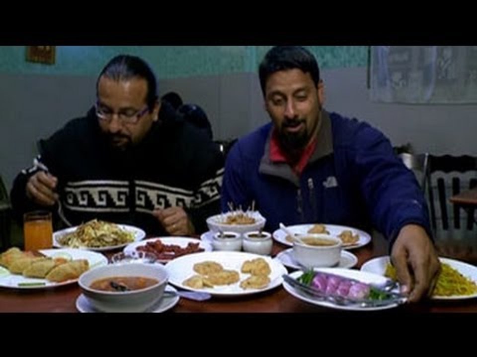 Rocky, Mayur enjoy the delicacies of Shillong