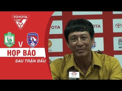 HỌP BÁO SAU TRẬN | HLV VŨ QUANG BẢO HÀI LÒNG VỚI 1 ĐIỂM GIÀNH ĐƯỢC