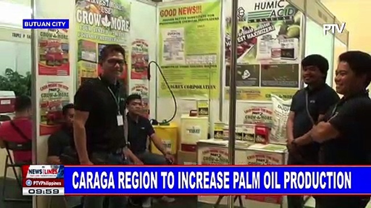 Caraga region to increase palm oil production