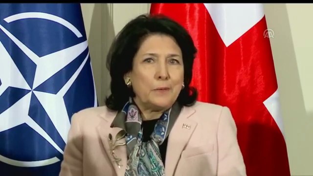 Stoltenberg Gürcistan Cumhurbaşkanı Zurabişvili ile görüştü - TİFLİS