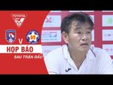 HLV Phan Thanh Hùng tiếc nuối với những cơ hội bị bỏ lỡ trong trận đấu