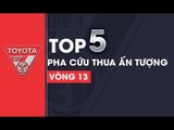 TOP 5 PHA CỨU THUA VÒNG 13 V.LEAGUE 2017