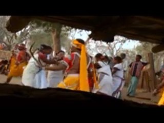 Traditional dance of the Muria tribe of Chhattisgarh
