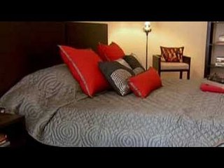 Bachelor pad transformed into a cozy room