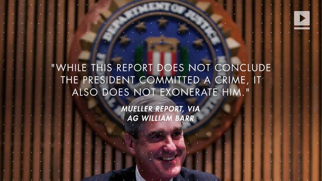 Mueller Report Summary Rules Out Trump Collusion With Russia
