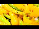 Yellow Pepper with Asparagus
