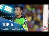 TOP 5 PHA CỨU THUA ẤN TƯỢNG VÒNG 22 TOYOTA V.LEAGUE 1 - 2016