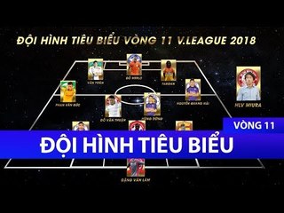 Dàn sao U23 Việt Nam tỏa sáng tại Đội hình tiêu biểu vòng 11 Nuti Cafe V. League | VPF Media