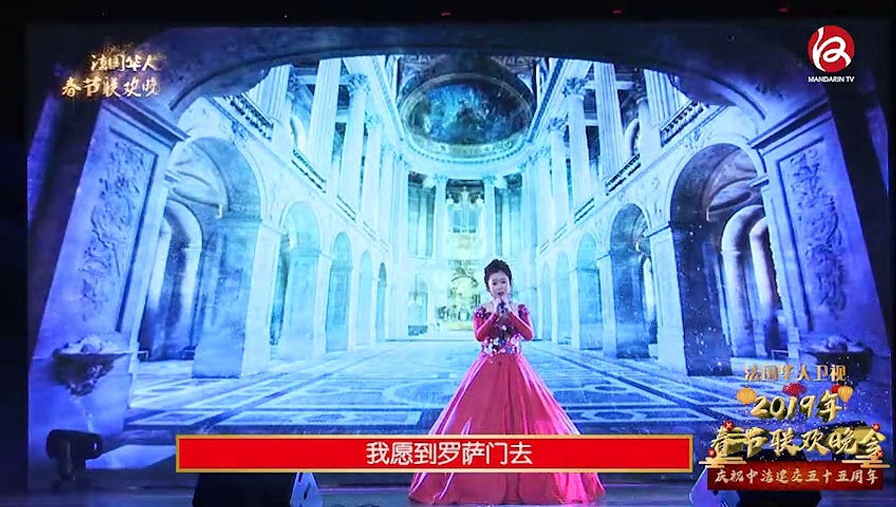 中法建交55周年暨2019法国华人卫视春节联欢晚会之独唱——张莉莉
