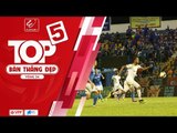 Siêu phẩm của ngoại binh SLNA dẫn đầu top 5 bàn thắng vòng 23 V.League 2018 | VPF Media