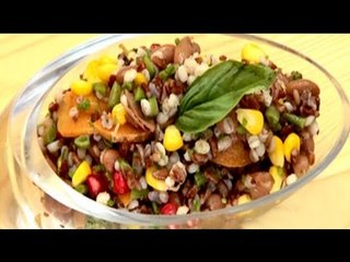 Barley and Red Rice Salad