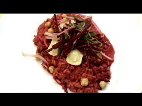 Beet and Green Apple Risotto
