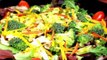 Charred Corn, Broccoli and Plum Salad