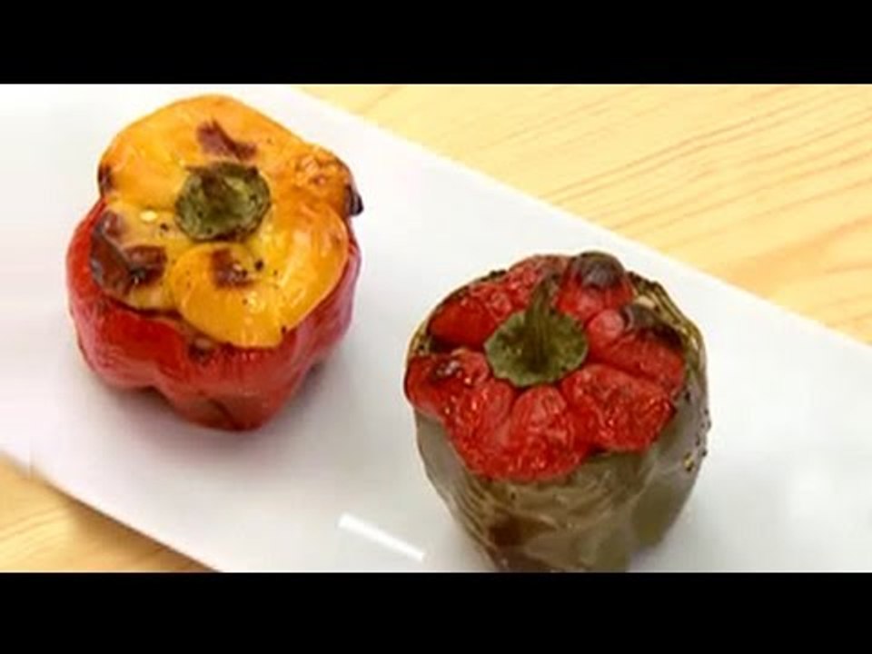 Bell Peppers Stuffed with Barley