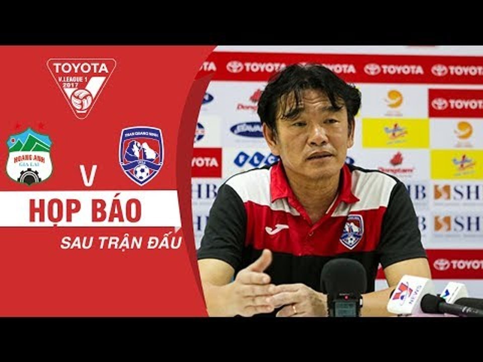 HỌP BÁO SAU TRẬN | HLV PHAN THANH HÙNG | THAN QUẢNG NINH THUA VÌ KHÔNG TẬN DỤNG ĐƯỢC CƠ HỘI