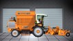 Orange Color Sugar Beet directory harvesting Machine* | Construction Equipment For harvesting Sugar tales