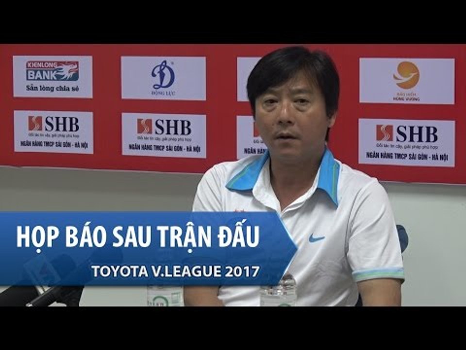 HỌP BÁO SAU TRẬN | HLV LÊ HUỲNH ĐỨC NÓI GÌ SAU CHIẾN THẮNG TRƯỚC HAGL?